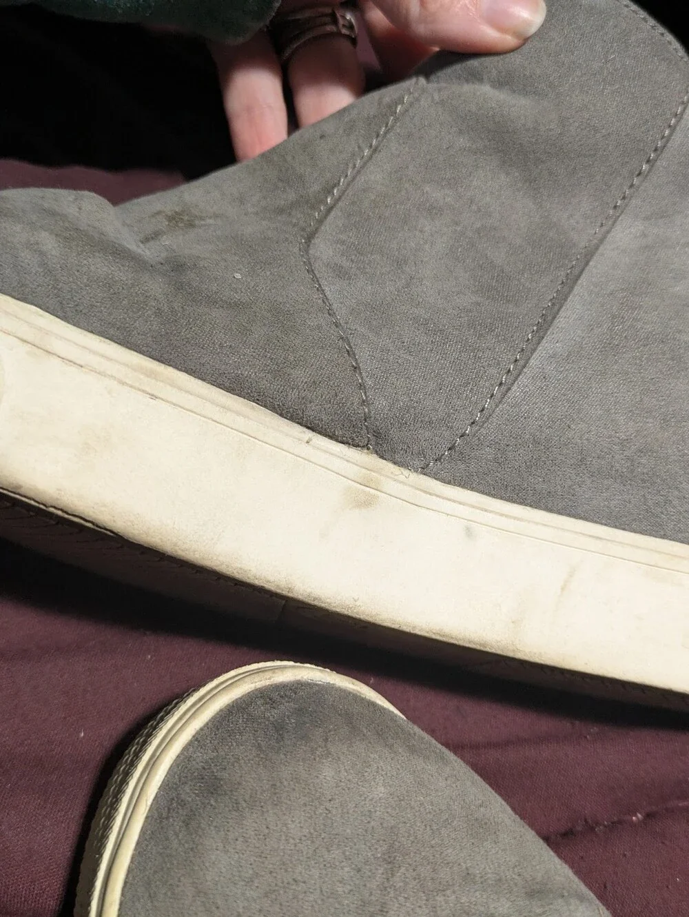 Cute & Casual Universal‎ Thread Wedge High-Tops!